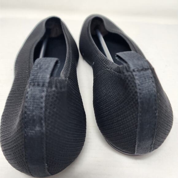 Black Flats Ballet Flats Pointed Toe Mesh Breathable Cushion Comfort Size 10 New - Picture 8 of 10